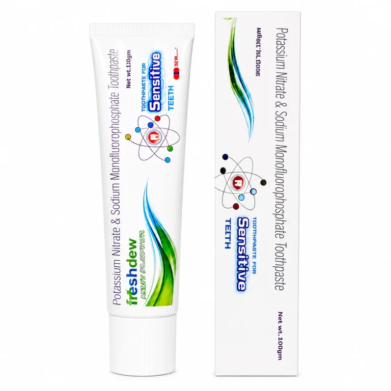 Fresh Dew Toothpaste for Sensitive Teeth by Dew Drops